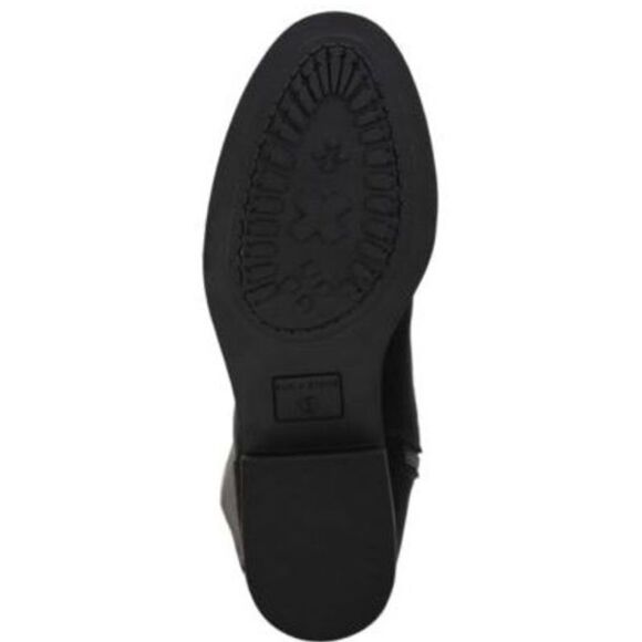 SUN STONE Womens Black Slip Resistant Allicce Round Toe Zip-Up Boots Shoes 7 WC - Picture 7 of 10